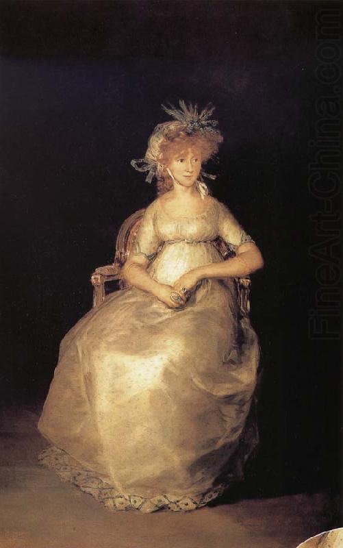 Francisco Goya The Countess of Chinchon china oil painting image